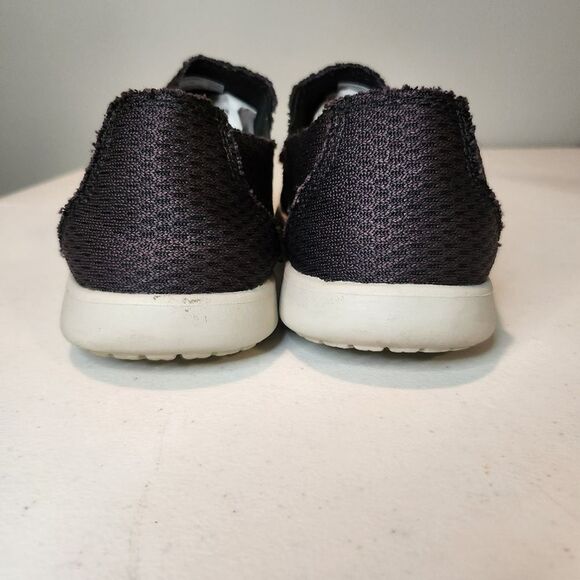 CROCS Santa Cruz Distressed Edge Black Canvas Slip-on Loafer Shoes Men's Size 7 - Picture 8 of 12